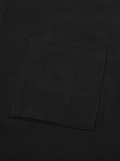 Strukturiertes Langarm-Henley-Shirt