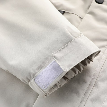 Waterproof Hooded Utility Jacket