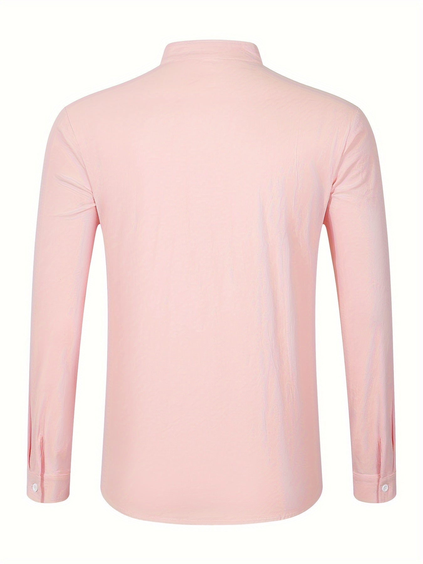 Strukturiertes Langarm-Henley-Shirt