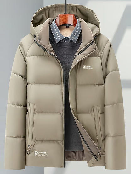 Chaqueta de invierno acolchada con capucha