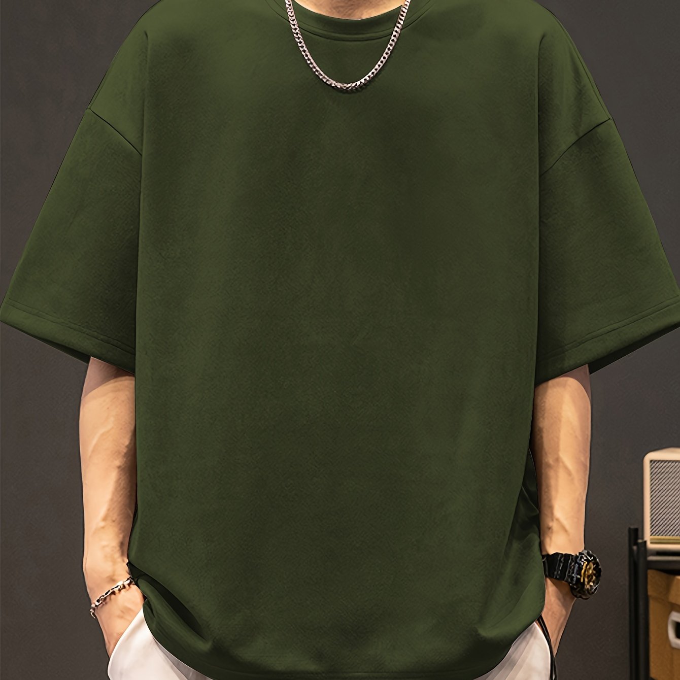 Oversized Minimalistisches T-Shirt