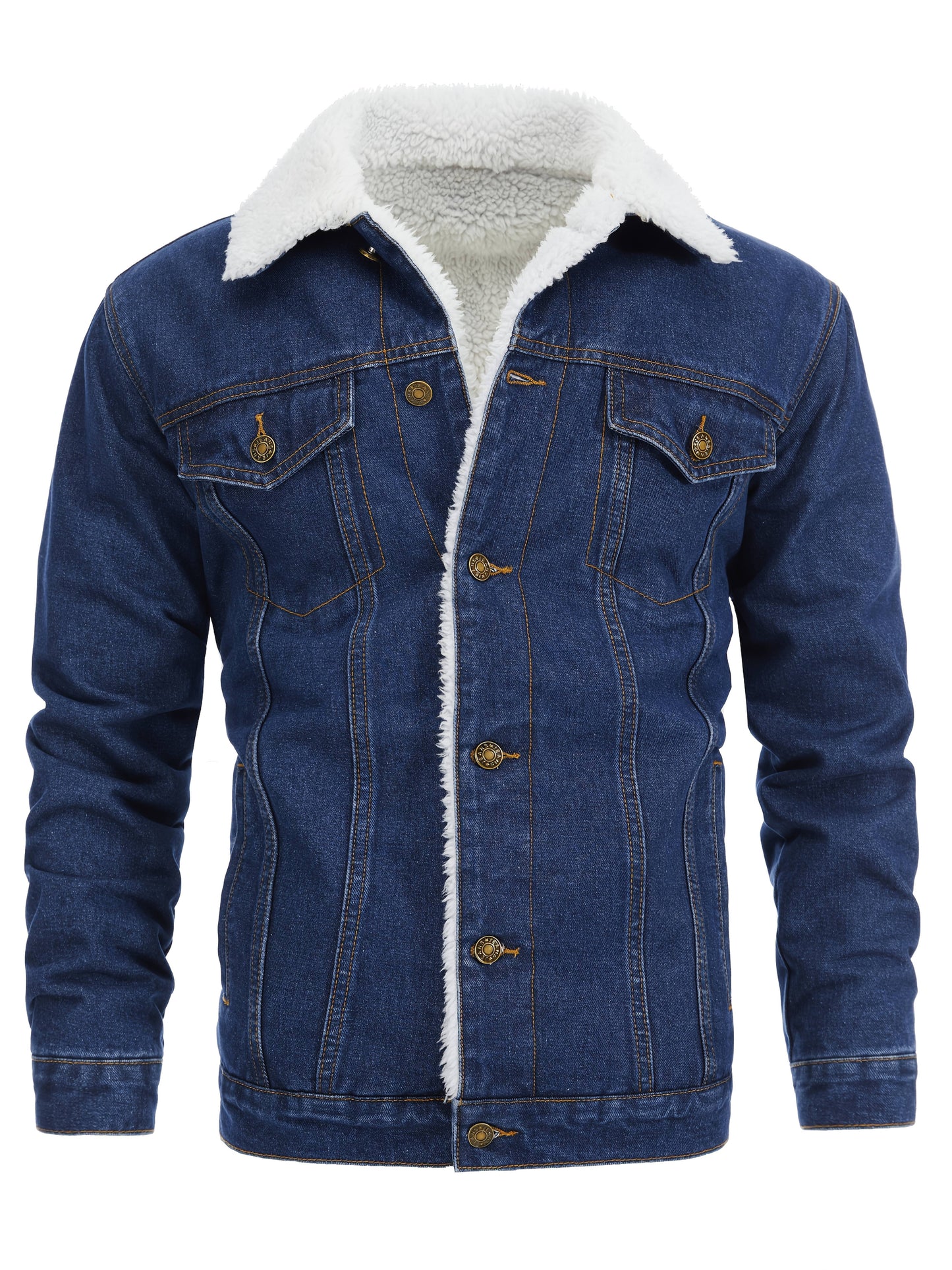 Chaqueta vaquera clásica con botones