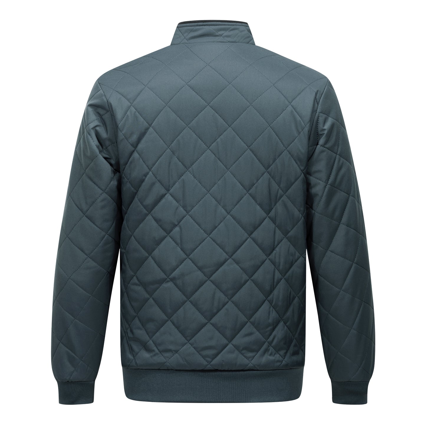 Chaqueta bómber guateada con forro polar