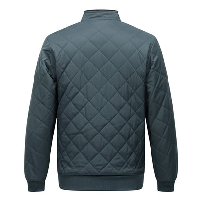 Chaqueta bómber guateada con forro polar