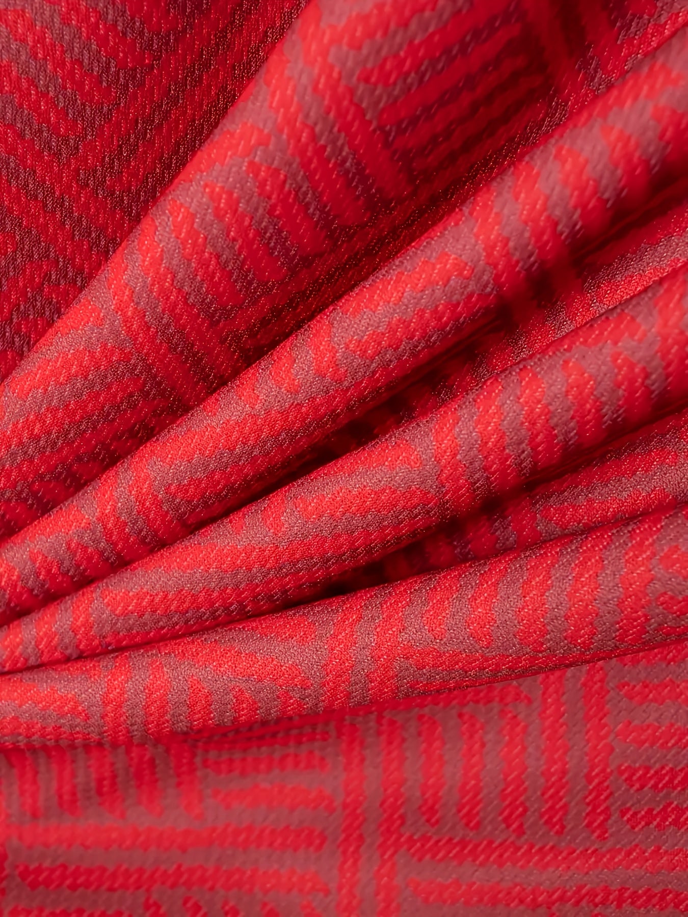Strukturiertes Polo-Shirt mit Reißverschluss und Shorts-Set