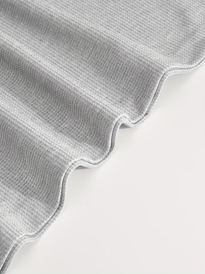 Textured Minimalist T-Shirt and Shorts Set