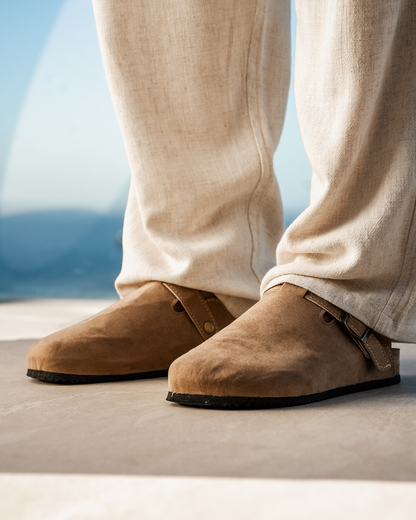 Montreux Suede Clogs