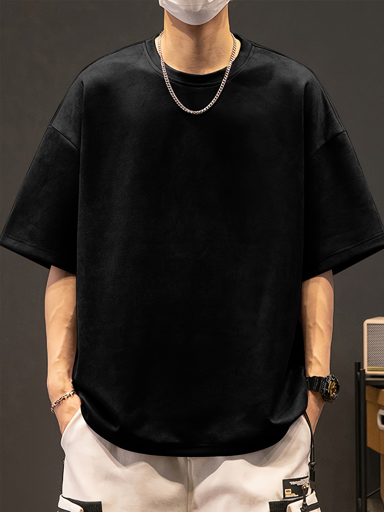 Oversized Minimalistisches T-Shirt