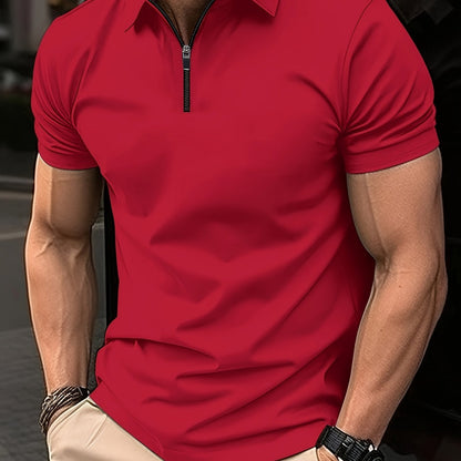 Polo-Shirt mit Reißverschluss