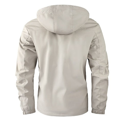 Waterproof Hooded Utility Jacket