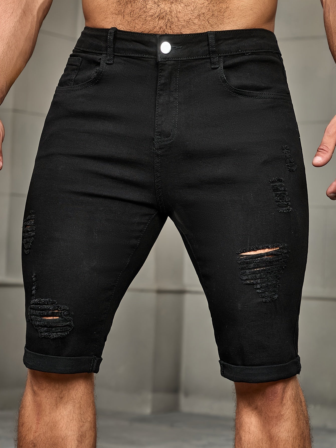 Shorts vaqueros rotos