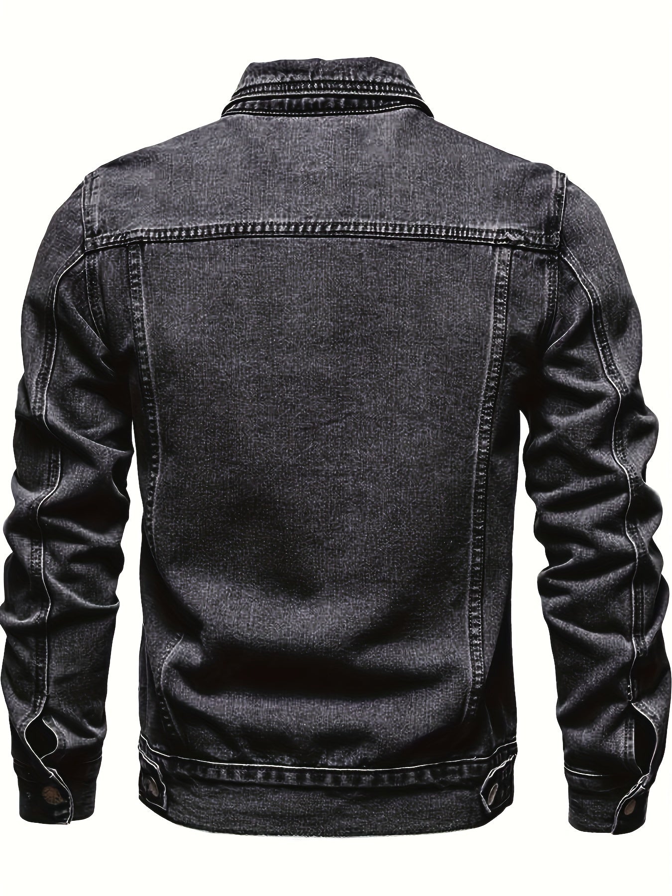 Chaqueta vaquera clásica con botones