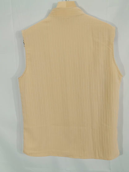 Sleeveless Pleated Button Shirt and Shorts Set