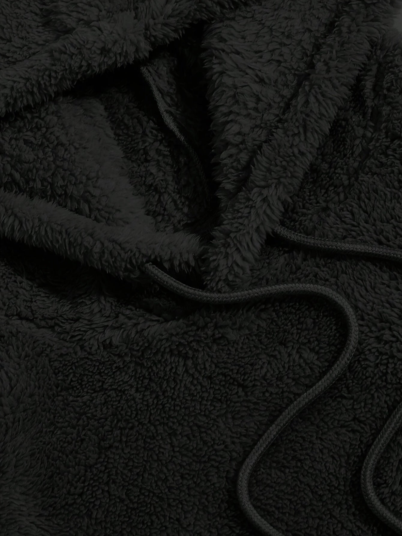 Fleece-Hoodie und Shorts-Set