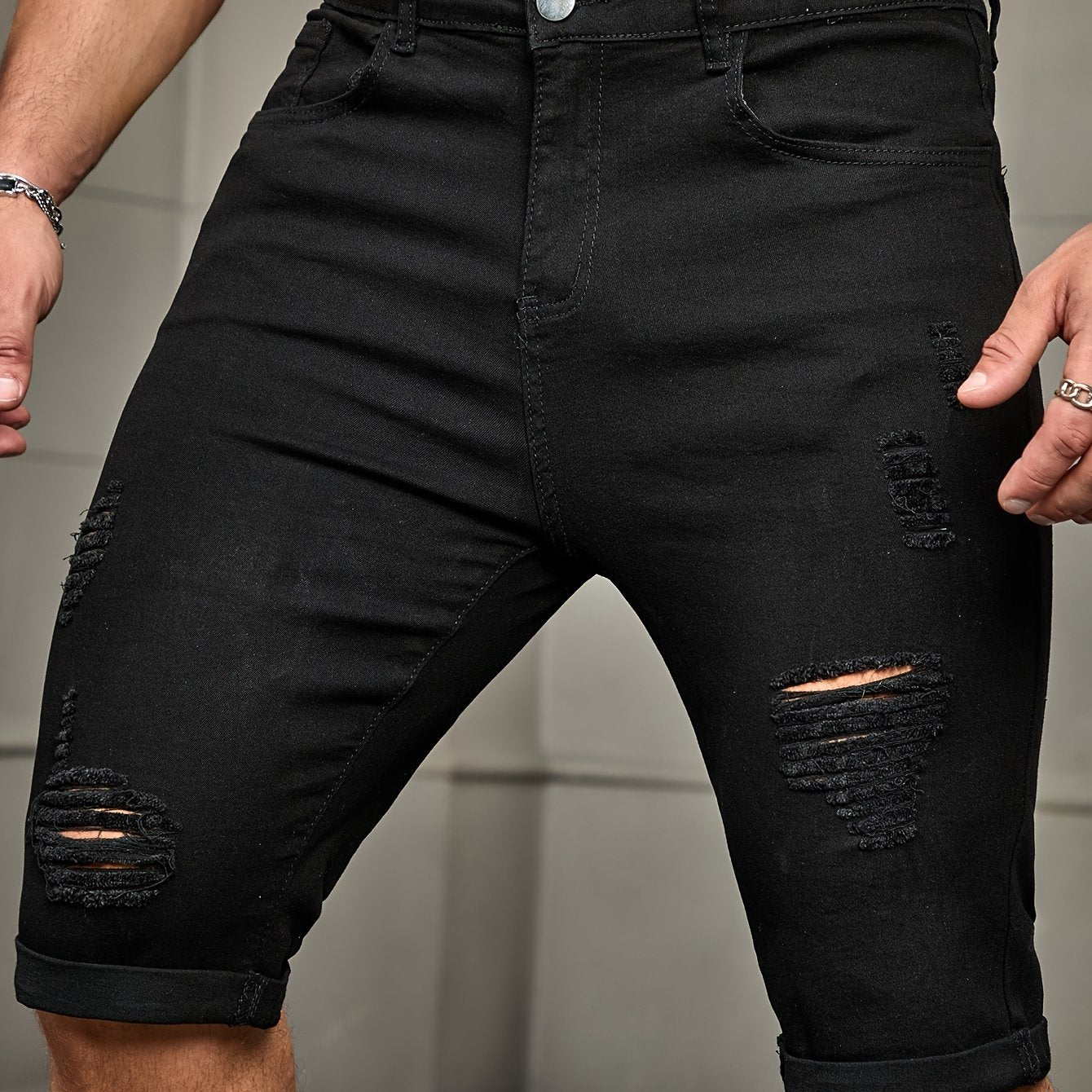Shorts vaqueros rotos