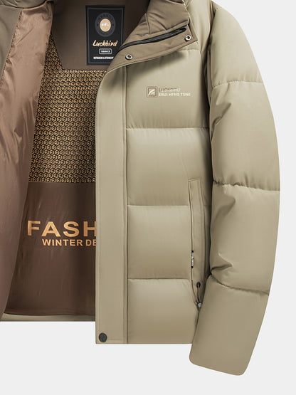 Chaqueta de invierno acolchada con capucha