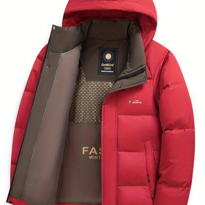Chaqueta de invierno acolchada con capucha