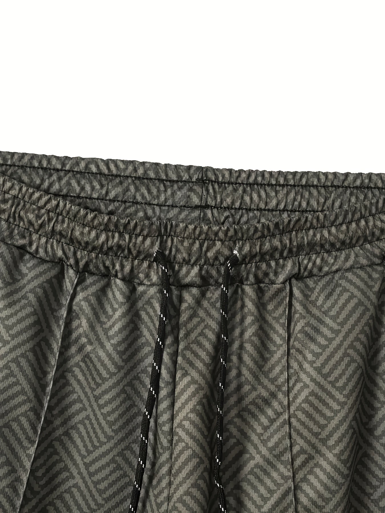 Strukturiertes Polo-Shirt mit Reißverschluss und Shorts-Set