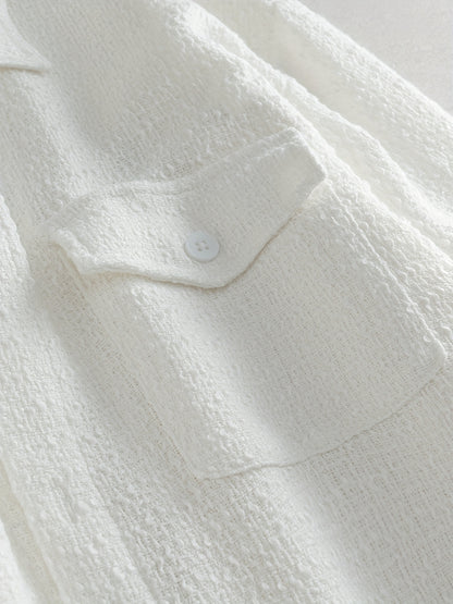 Textured Cotton Jacket