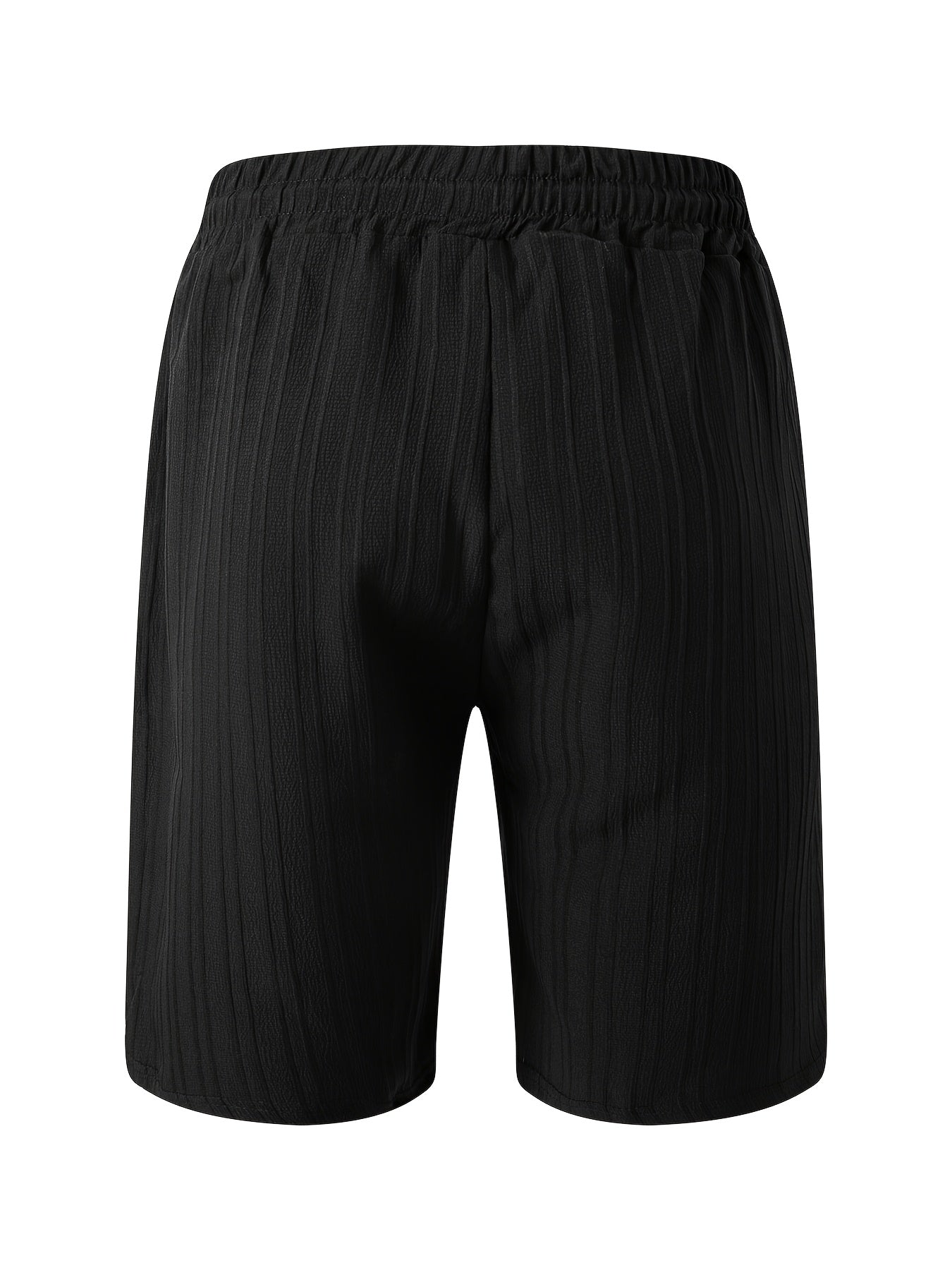 Sleeveless Pleated Button Shirt and Shorts Set