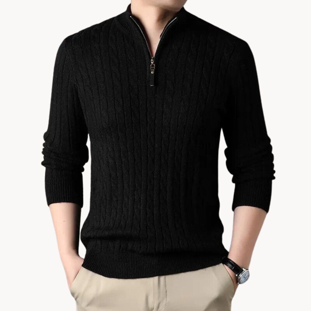 Sudadera Rory con cremallera corta