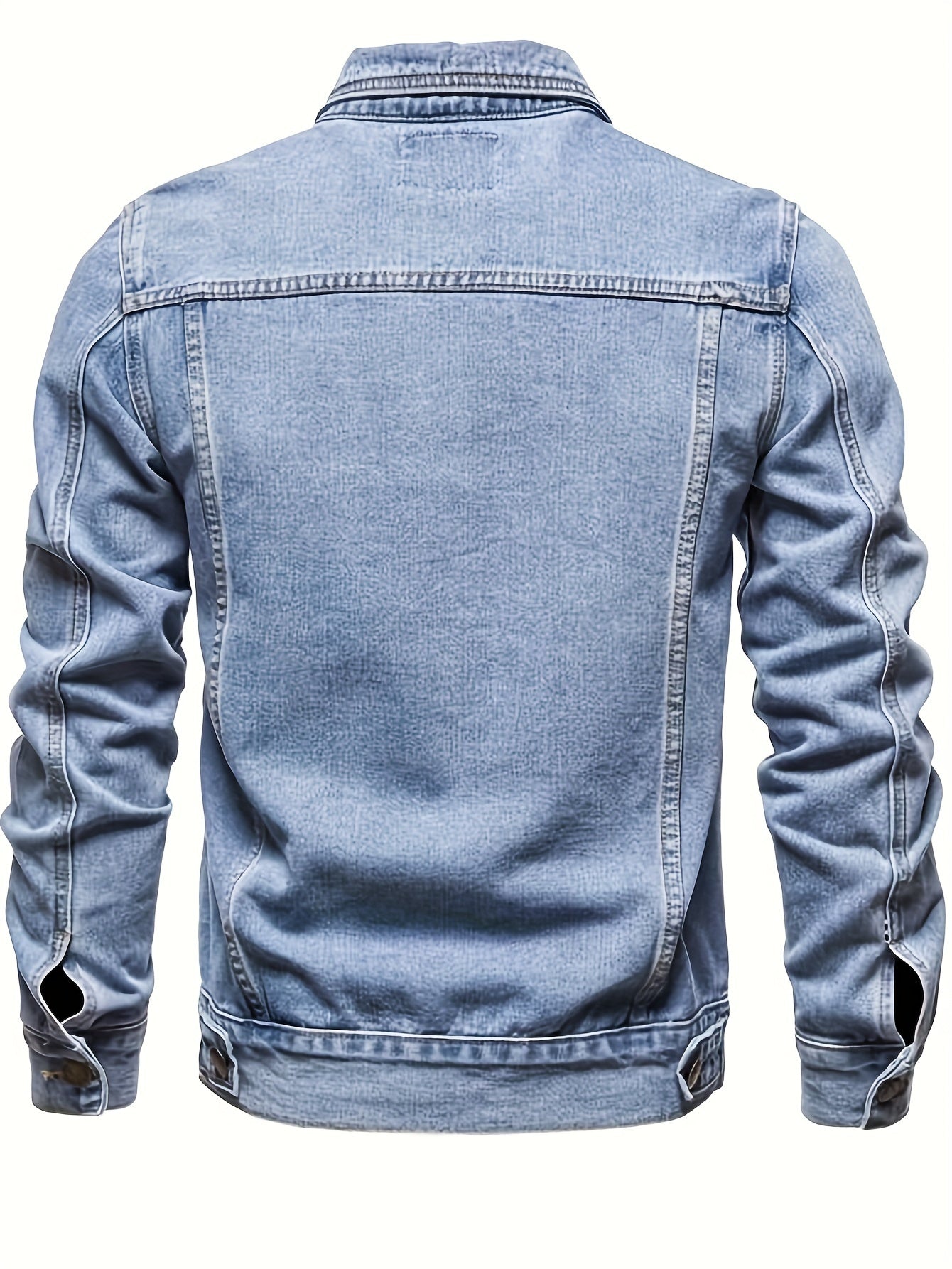 Chaqueta vaquera clásica con botones