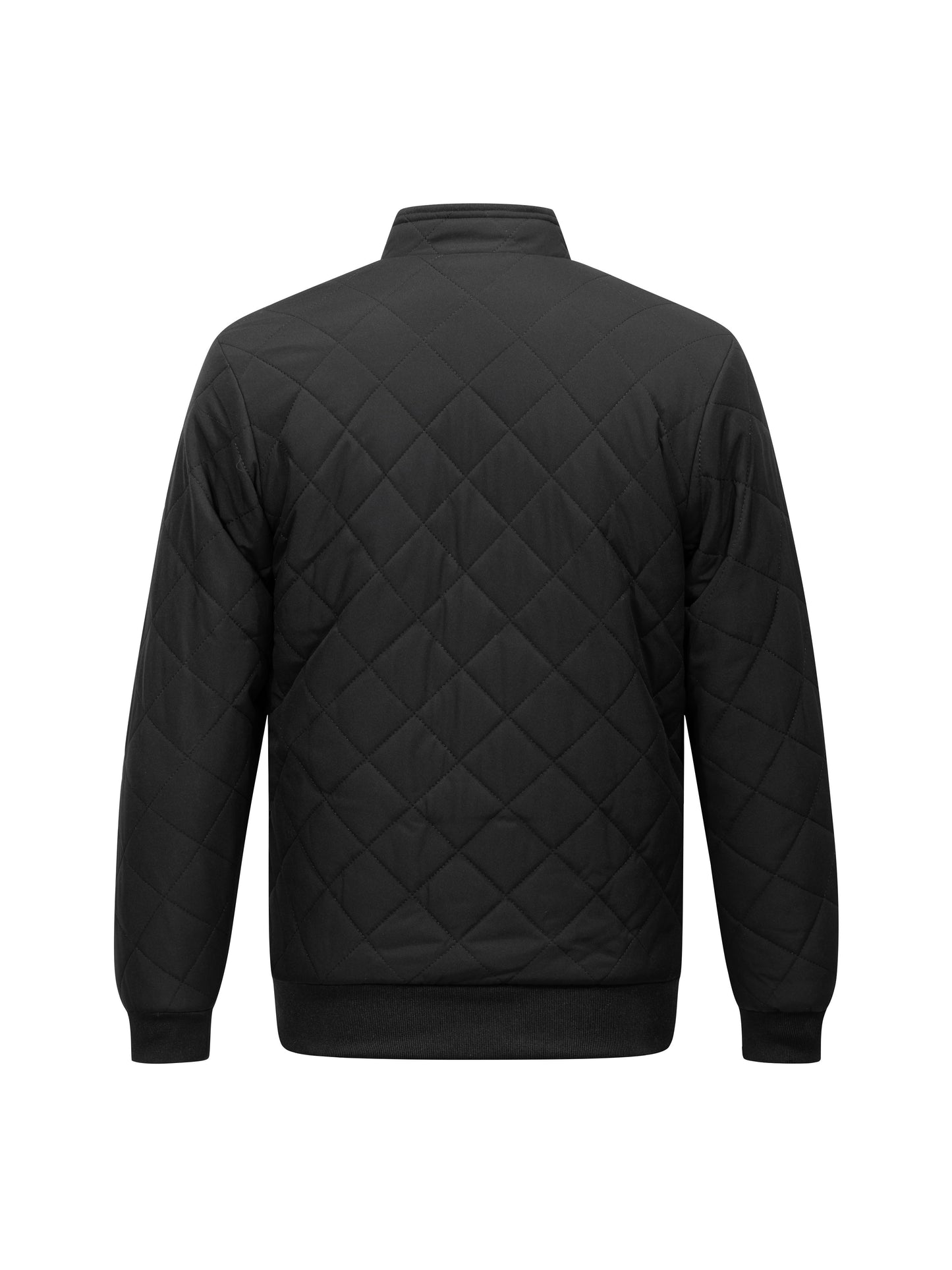 Chaqueta bómber guateada con forro polar