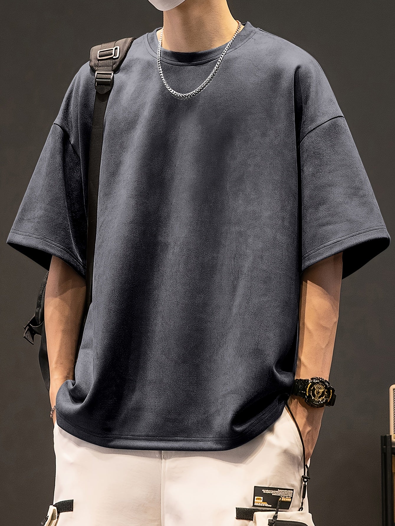 Oversized Minimalistisches T-Shirt
