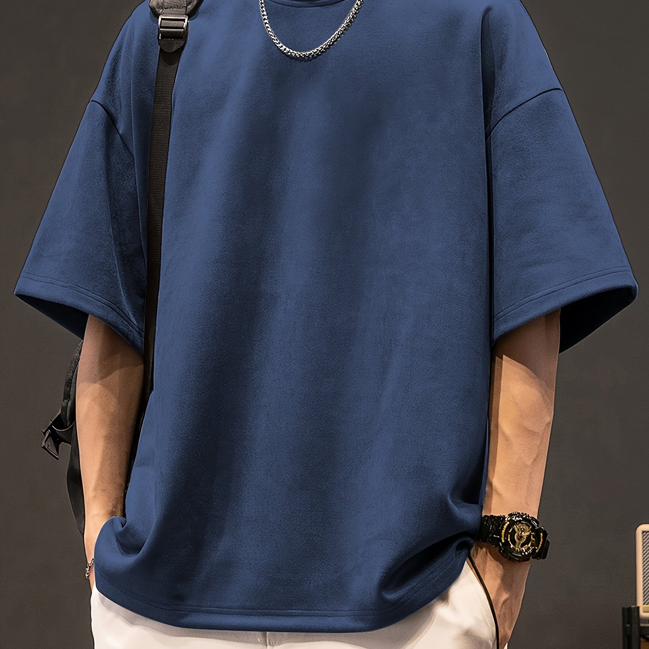 Oversized Minimalistisches T-Shirt