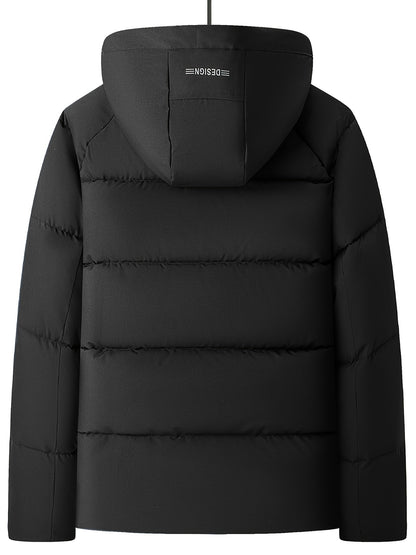 Chaqueta de invierno acolchada con capucha