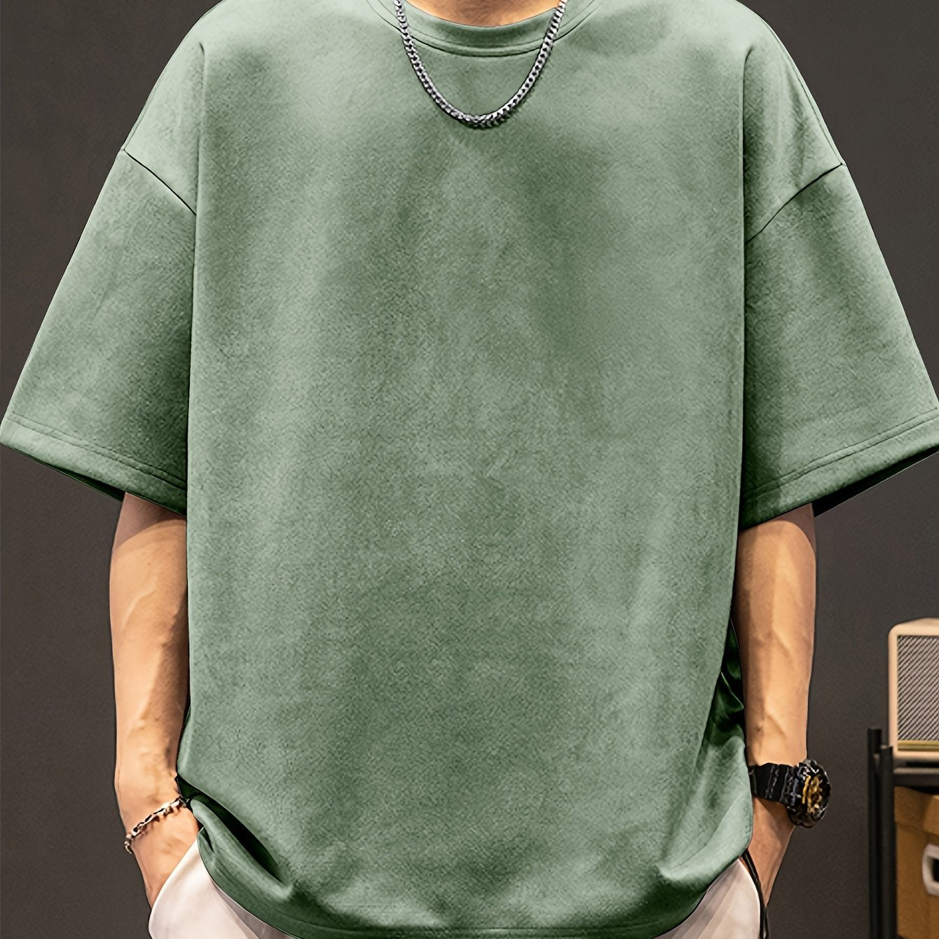 Oversized Minimalistisches T-Shirt