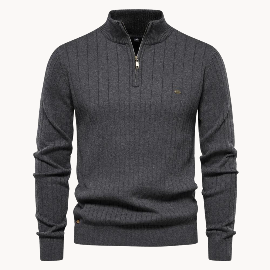 Jersey Jenson con cremallera corta