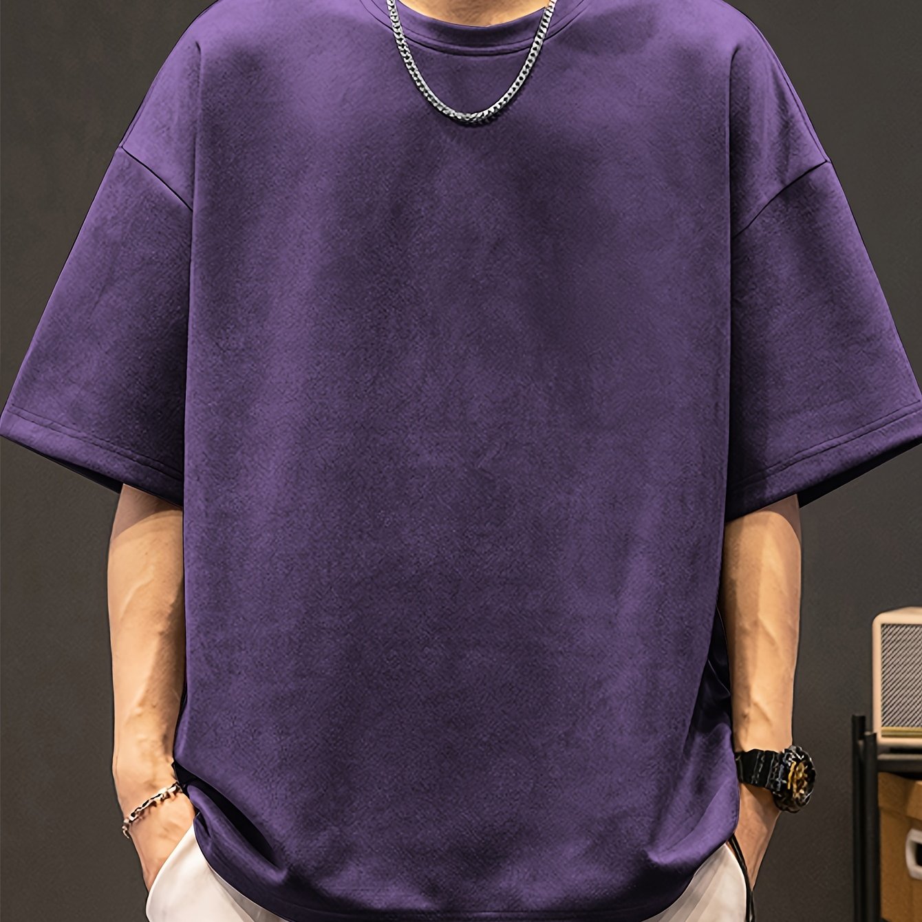 Oversized Minimalistisches T-Shirt