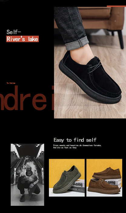 Mocasín Casual de Ante