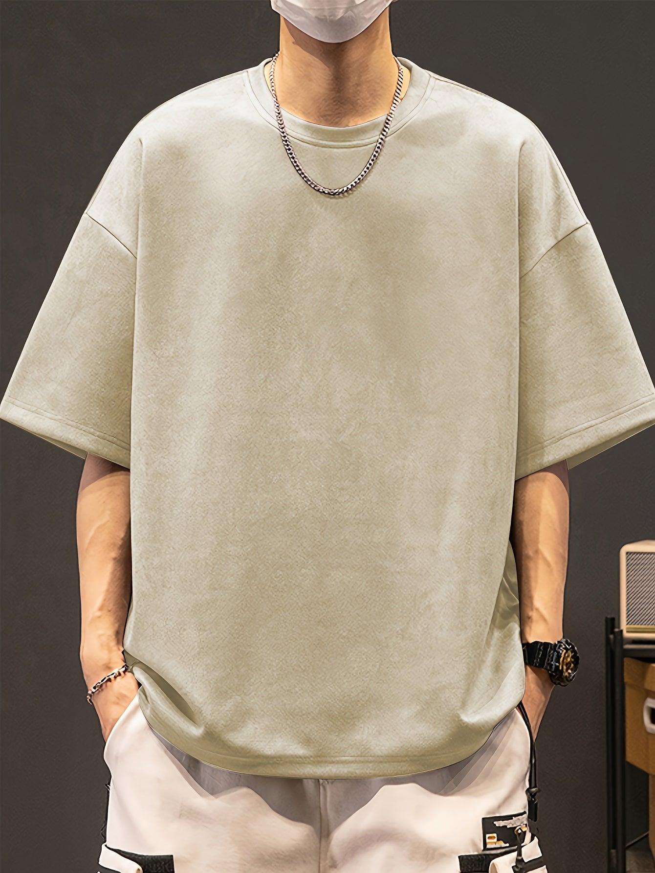 Oversized Minimalistisches T-Shirt