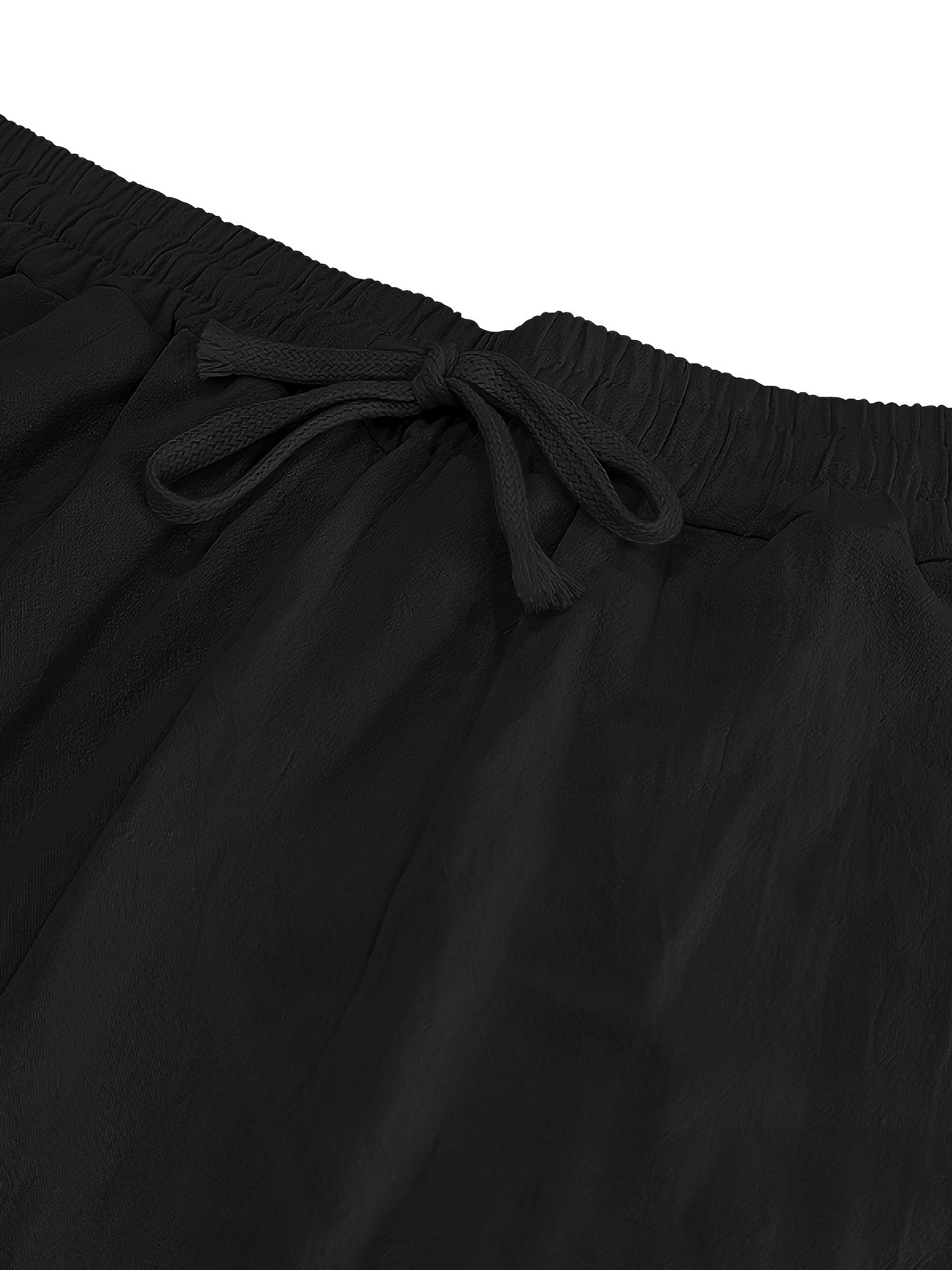 Leinenhose mit Kordelzug