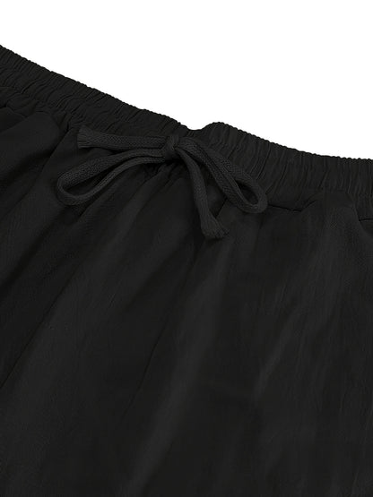Leinenhose mit Kordelzug