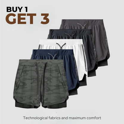 Dry-Fit™ Kompressionsshorts-Set – KAUFE 1 ERHALTE 2 GRATIS