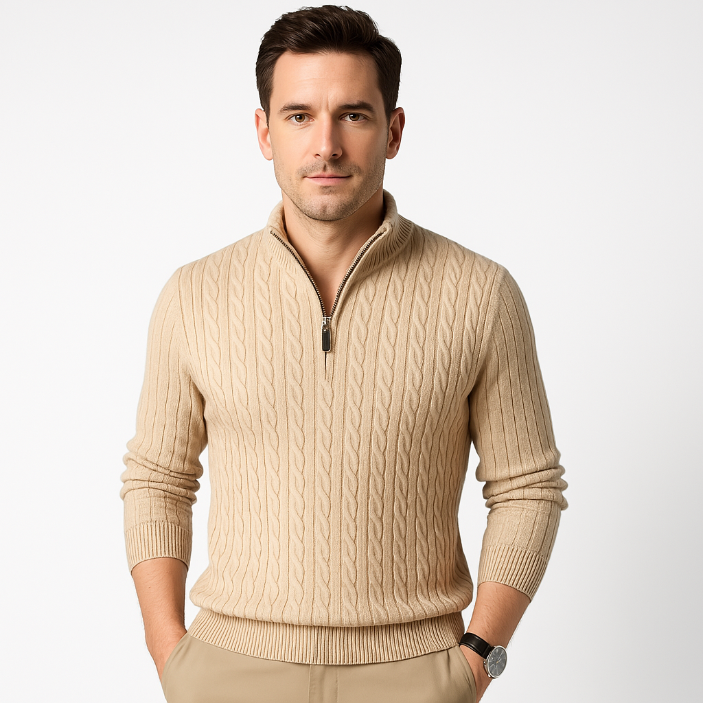 Sudadera Rory con cremallera corta