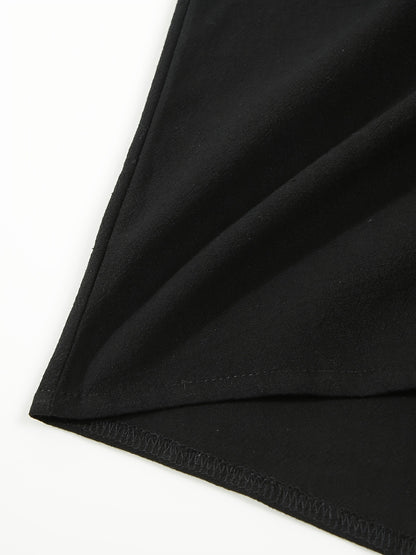 Strukturiertes Langarm-Henley-Shirt