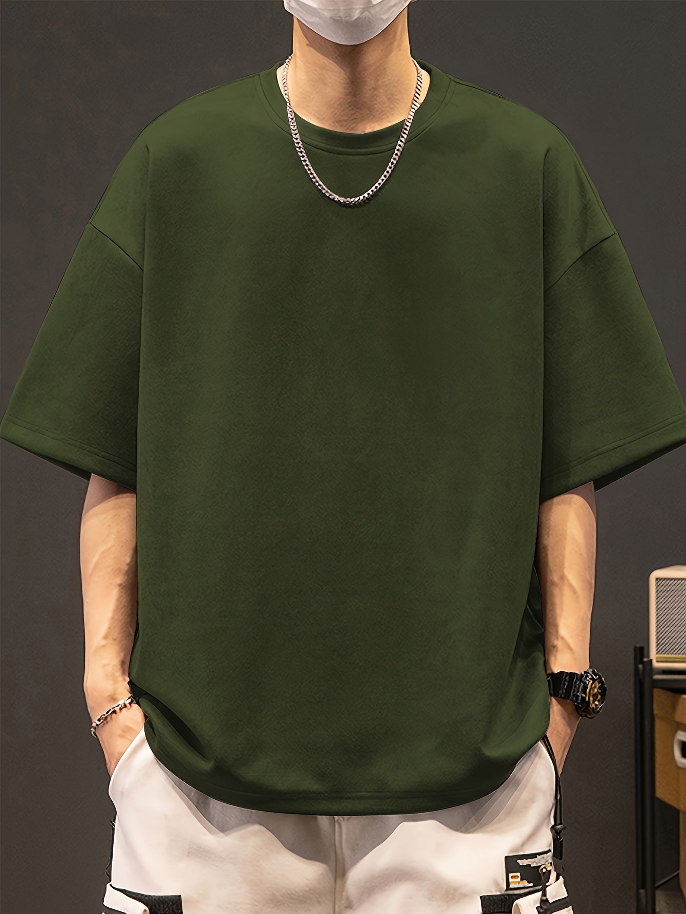 Oversized Minimalistisches T-Shirt