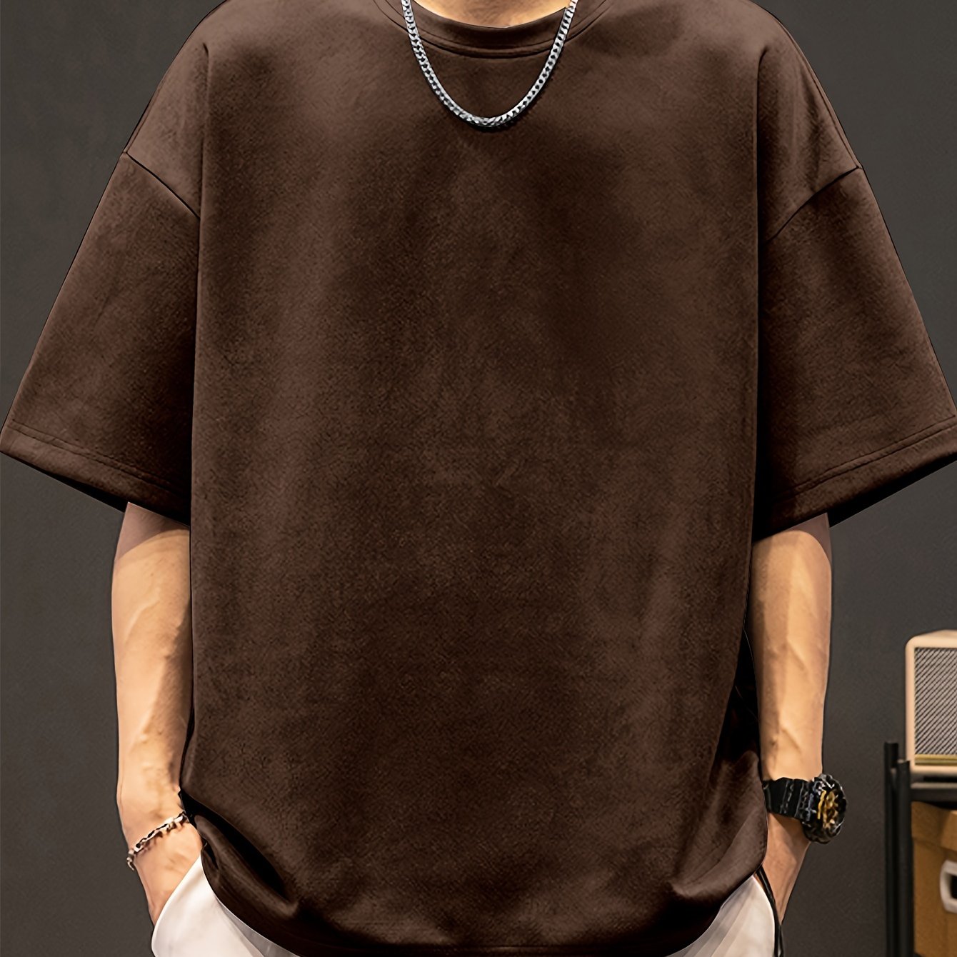 Oversized Minimalistisches T-Shirt