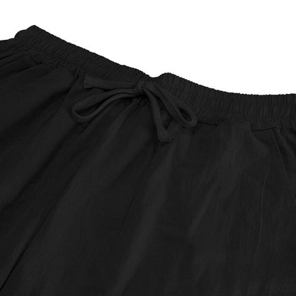 Leinenhose mit Kordelzug