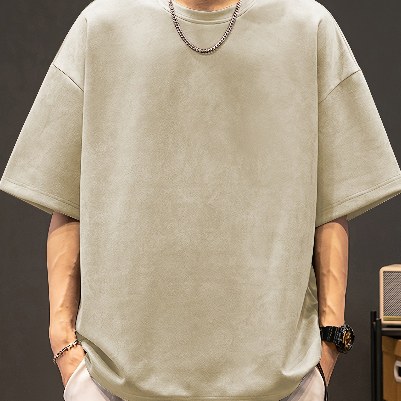 Oversized Minimalistisches T-Shirt