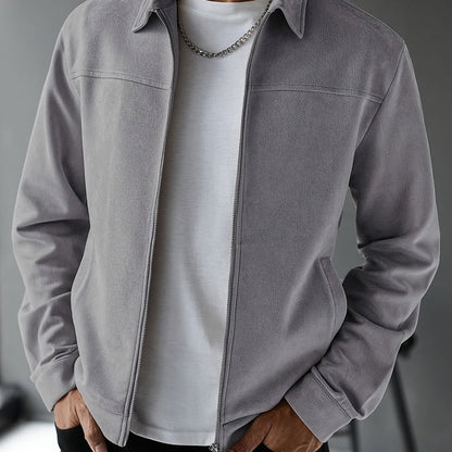 Chaqueta de ante a medida