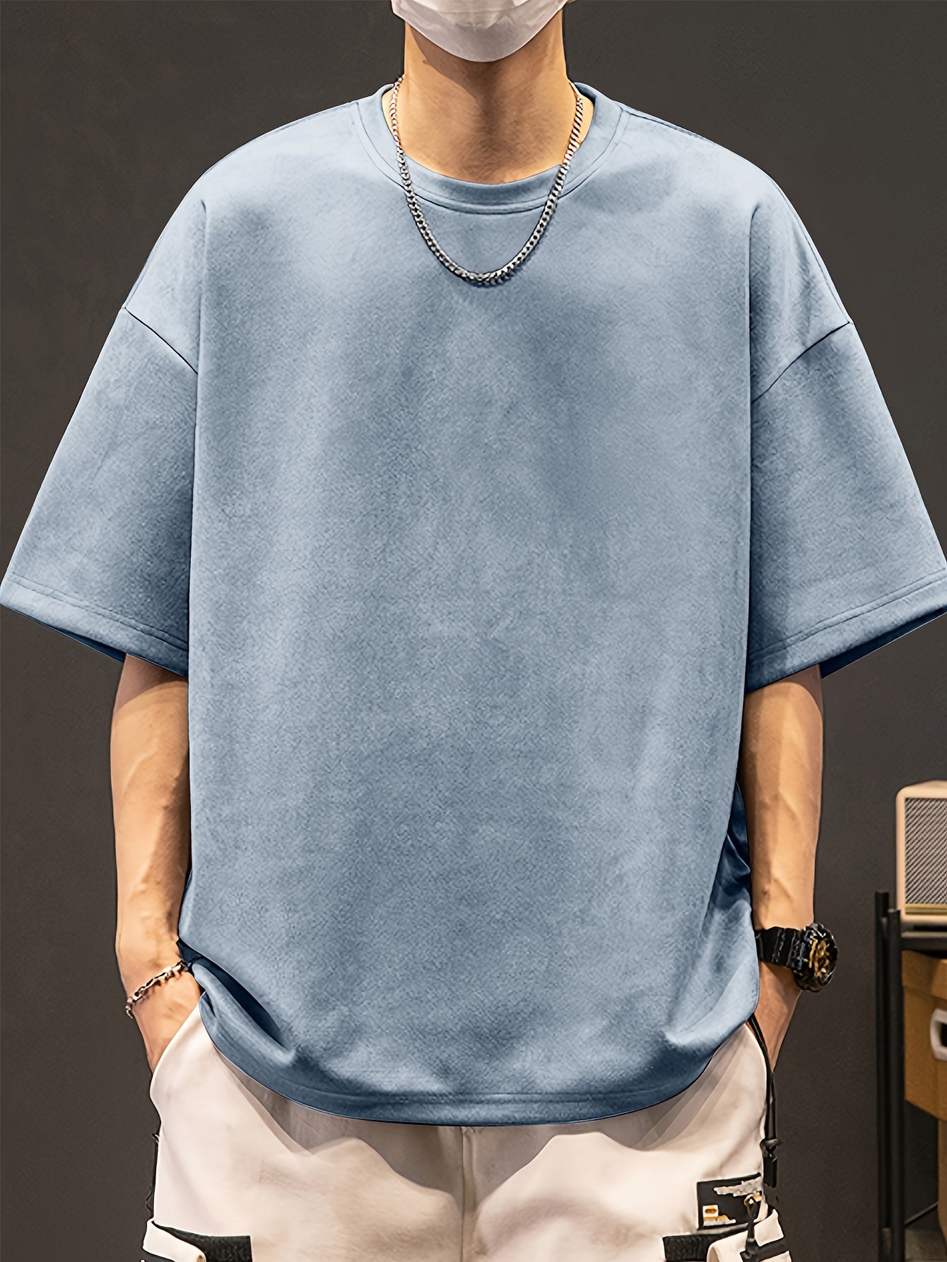 Oversized Minimalistisches T-Shirt