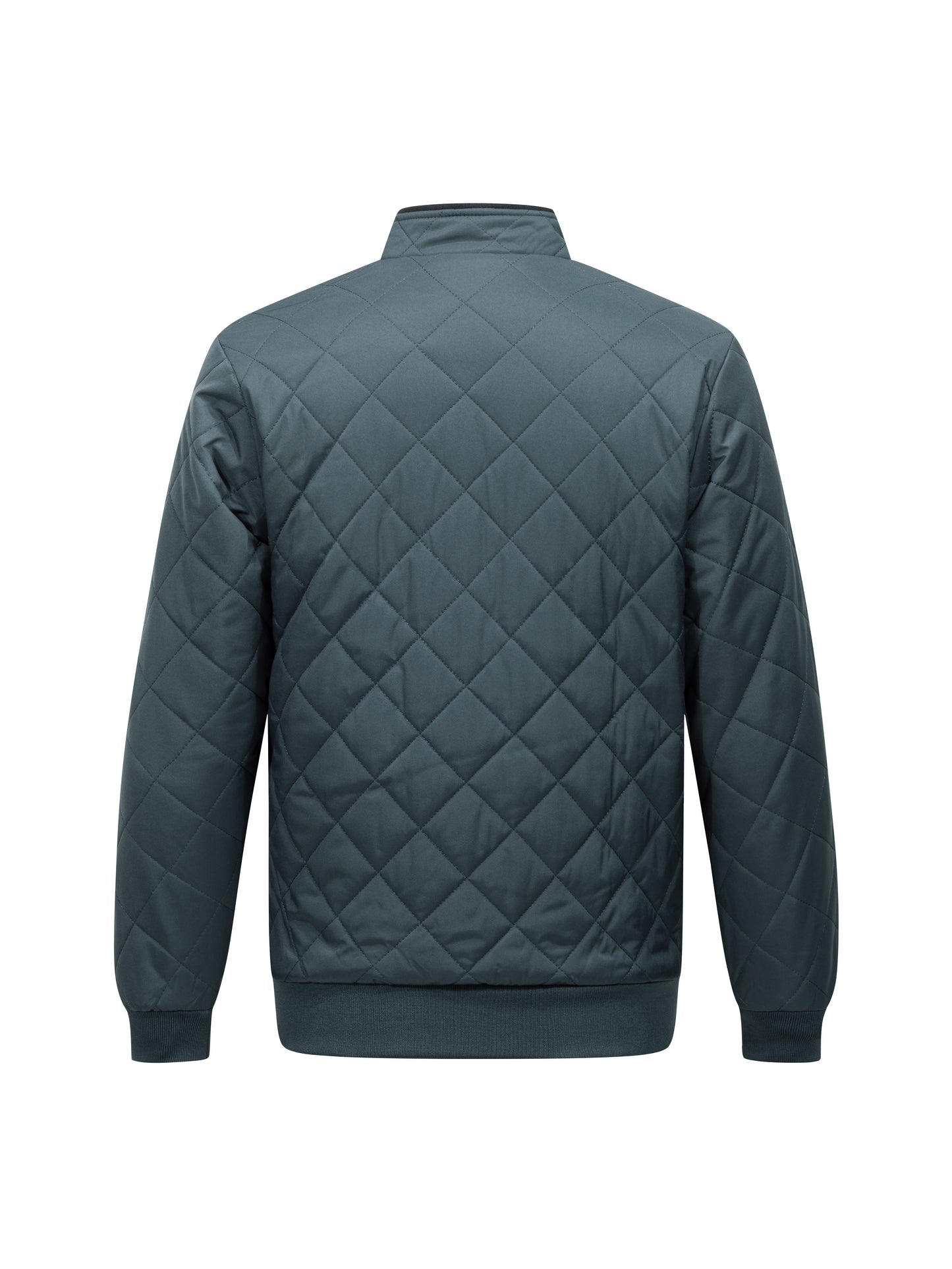 Chaqueta bómber guateada con forro polar