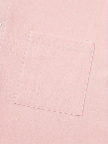 Strukturiertes Langarm-Henley-Shirt