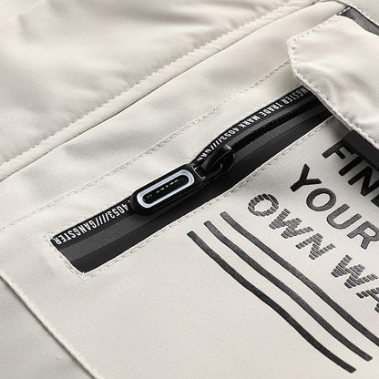 Waterproof Hooded Utility Jacket