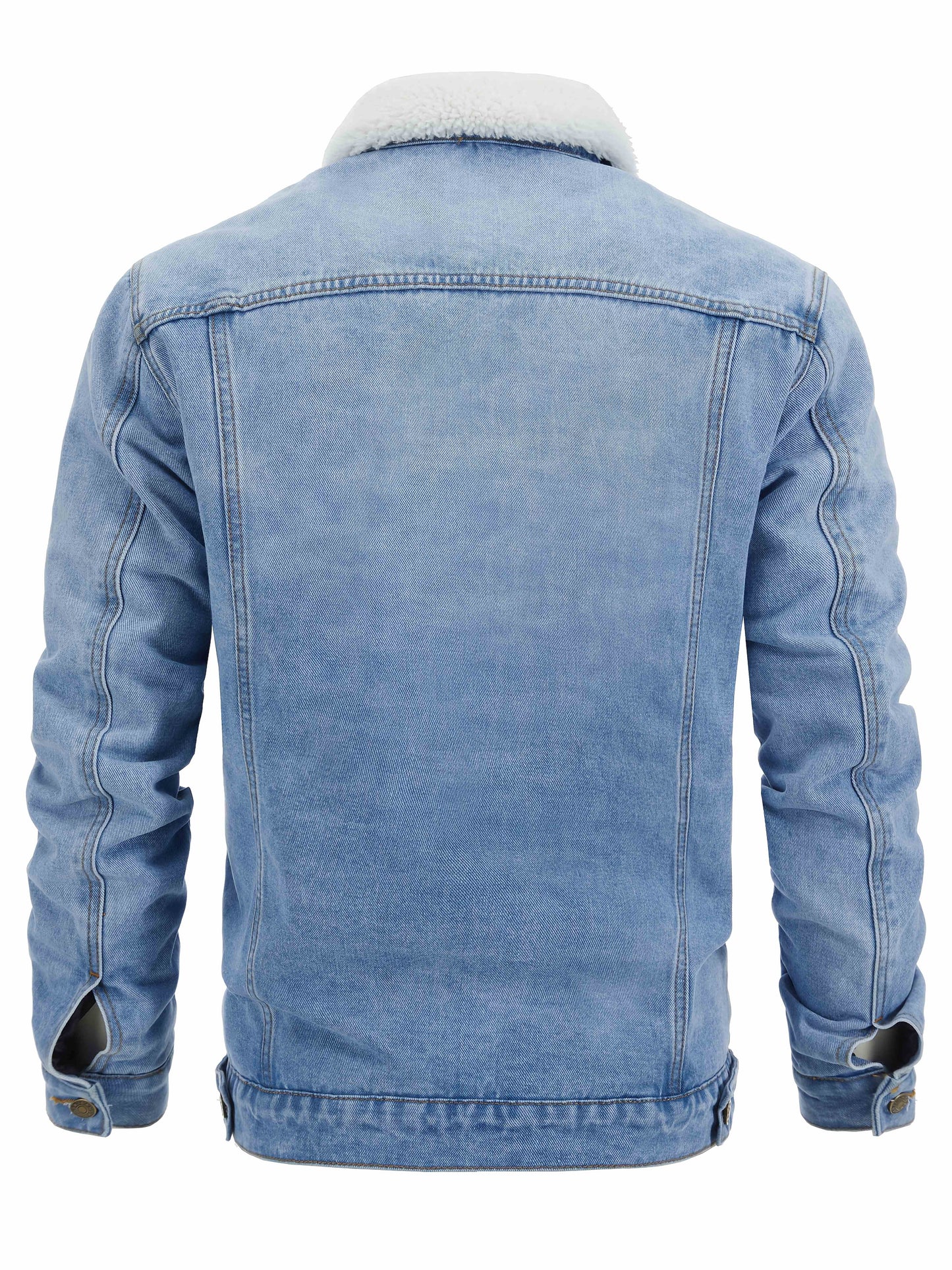 Chaqueta vaquera clásica con botones